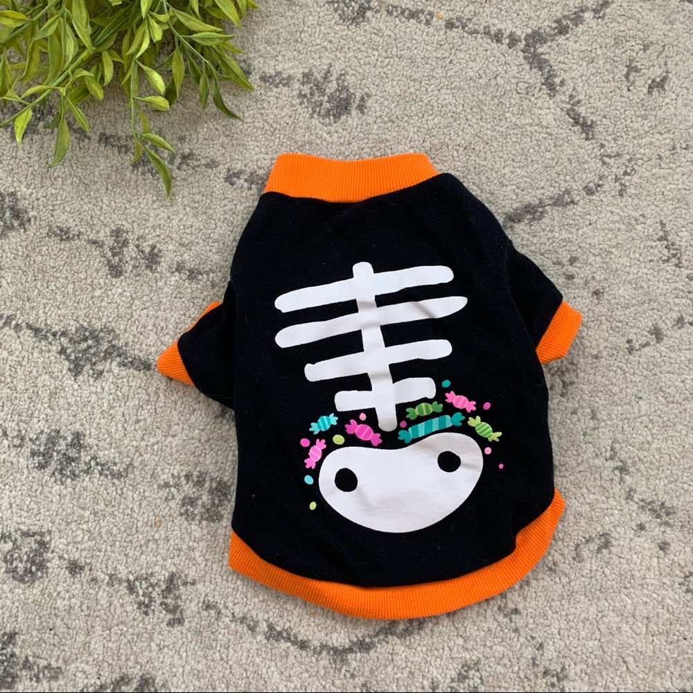 Halloween Skeleton XS Dog Costume
